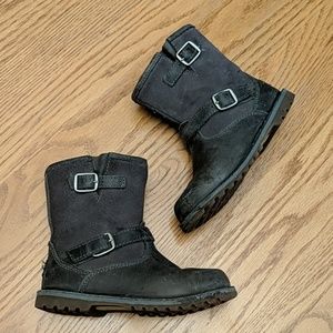 Ugg T Harwell Toddler Moto Boot